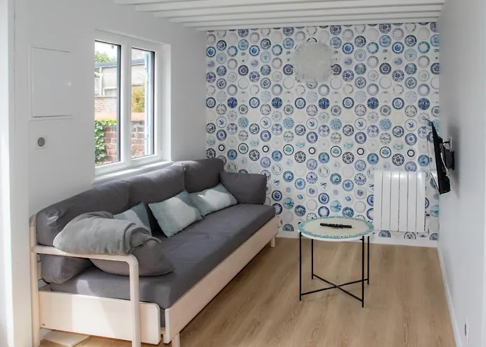 La Maison Bleue Avec Jardin à Mers-les-Bains